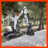 Mini-pelle E88 commandable dans vos magasins loxagri lambin bobcat dans les hauts de france