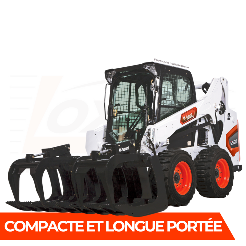 Chargeuse compacte S530 commandable dans l'un de vos magasins loxagri lambin bobcat dans les hauts de france