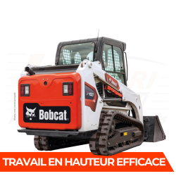 Chargeuse Compacte Sur Chenilles T450 - Loxagri Lambin Bobcat dans les Hauts de france