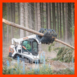 Chargeuse Compacte Sur Chenilles T590 - Loxagri Lambin Bobcat dans les Hauts de france