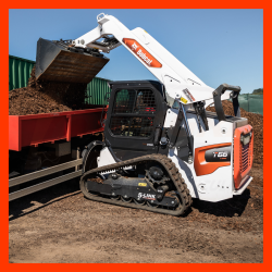 Chargeuse Compacte Sur Chenilles T66 - Loxagri Lambin Bobcat dans les Hauts de france