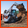 Chargeuse Compacte Sur Chenilles T66 - Loxagri Lambin Bobcat dans les Hauts de france