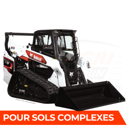 Chargeuse Compacte Sur Chenilles T76 - Loxagri Lambin Bobcat dans les Hauts de france