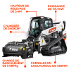 Chargeuse Compacte Sur Chenilles T86 - Loxagri Lambin Bobcat dans les Hauts de france