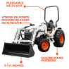 Tracteur Compact CT2025 - Loxagri Lambin Bobcat dans les Hauts de france