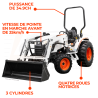 Tracteur Compact CT2035 - Loxagri Lambin Bobcat dans les Hauts de france