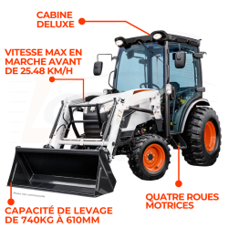 copy of Tracteur Compact CT1025