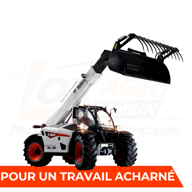 Télescopique Agricole TL4380HF - Loxagri Lambin Bobcat dans les Hauts de france