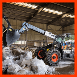 Télescopique Agricole TL4380HF - Loxagri Lambin Bobcat dans les Hauts de france