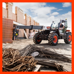 Télescopique Construction T35.105 L - Loxagri Lambin Bobcat dans les Hauts de france