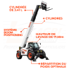 Télescopique Construction T40.180 SLP - Loxagri Lambin Bobcat dans les Hauts de france